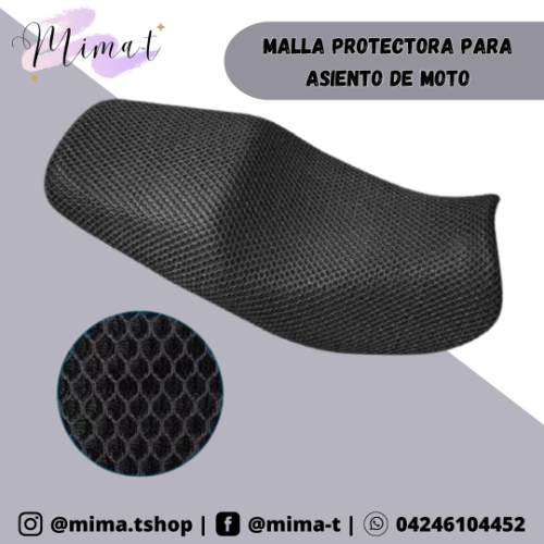 MALLA PARA ASIENTO MOTO
